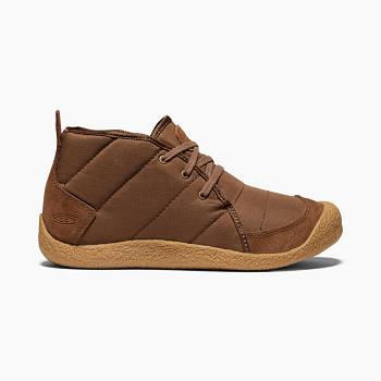 KEEN Howser Quilted - Hnede Chukka Cizmy Damske, K0529SK